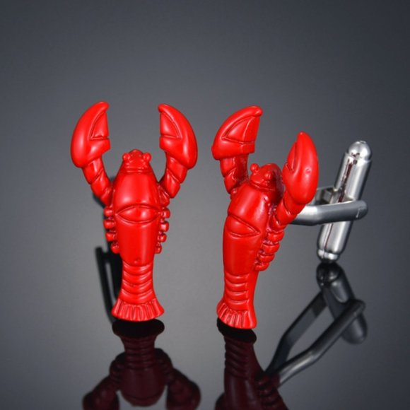 House Of Adornments Other - HP Be my lobster. Hot red lobster cufflinks